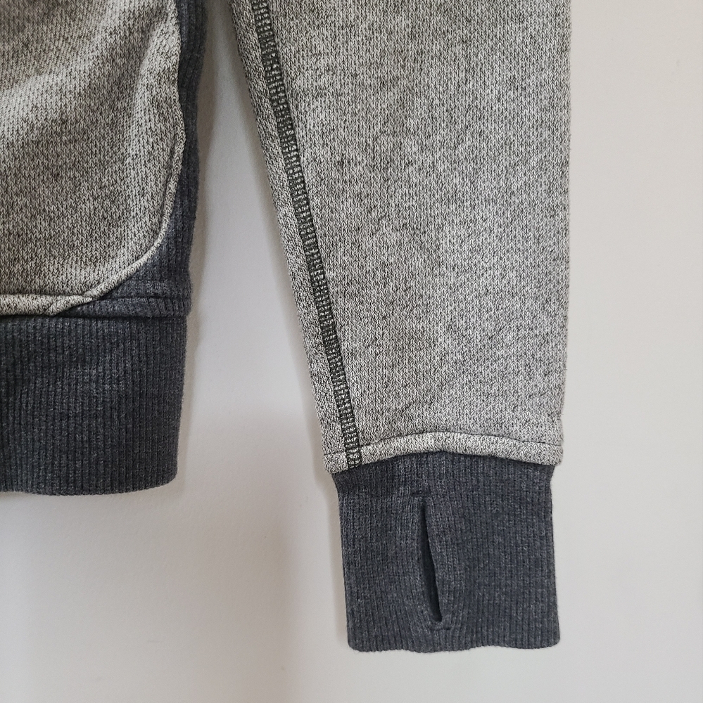 Lululemon On The Daily Hoodie in Heathered Black/Heathered Dark Grey Sz 2 Small - Picture 9 of 15